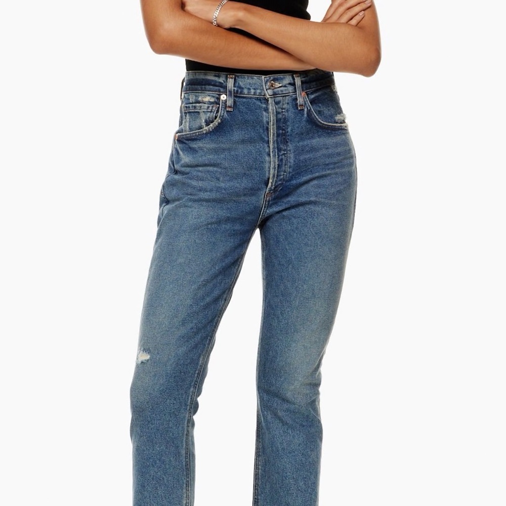 Citizens of Humanity Jolene “Joan” High-Rise Straight Jeans 29